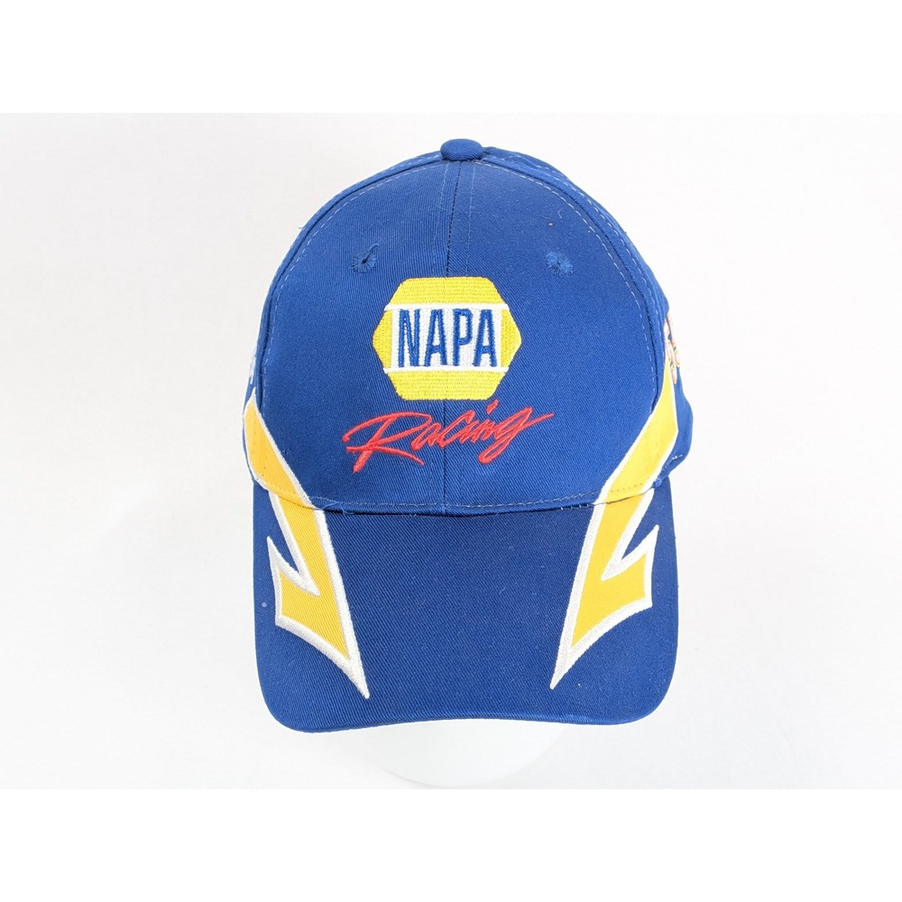 NAPA Racing Michael Waltrip Racing Toyota 55 Baseball Cap Blue Yellow White Red